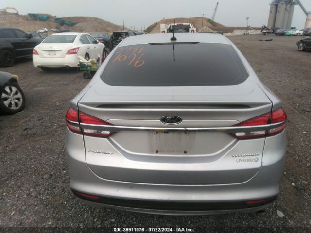3FA6P0RU2HR250434 Ford Fusion Hybrid Titanium