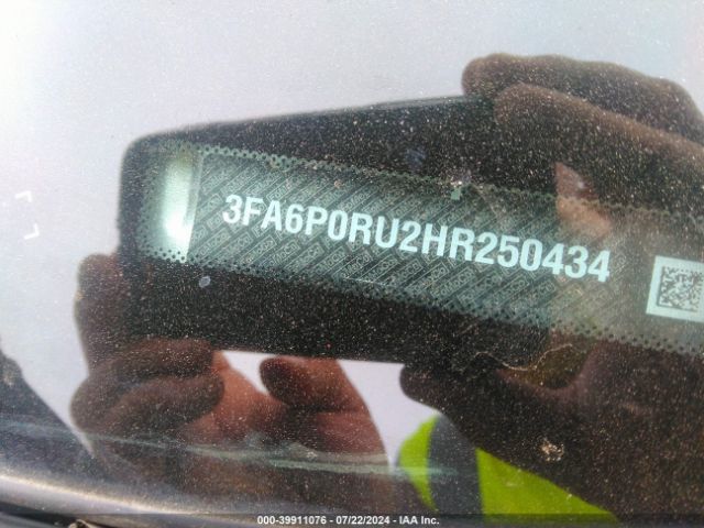 3FA6P0RU2HR250434 Ford Fusion Hybrid Titanium
