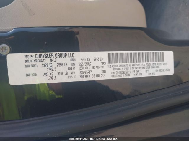 2C4RDGBG7ER131129 Dodge Grand Caravan American Value Pkg