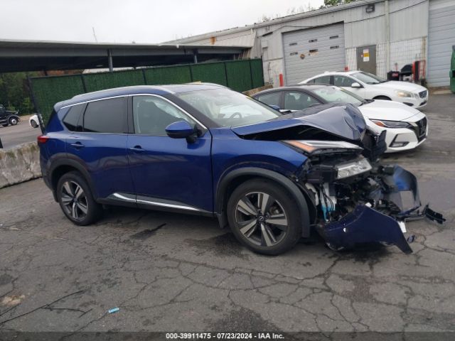 JN8BT3DD0NW270207 Nissan Rogue Platinum Intelligent Awd