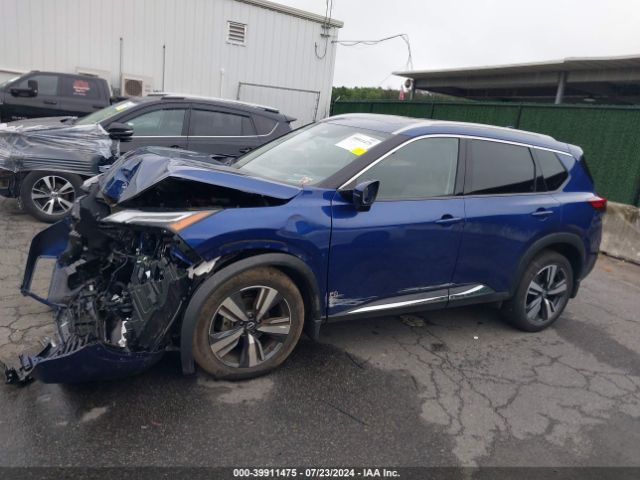 JN8BT3DD0NW270207 Nissan Rogue Platinum Intelligent Awd