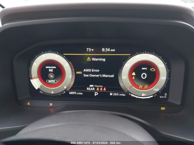 JN8BT3DD0NW270207 Nissan Rogue Platinum Intelligent Awd
