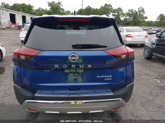 JN8BT3DD0NW270207 Nissan Rogue Platinum Intelligent Awd