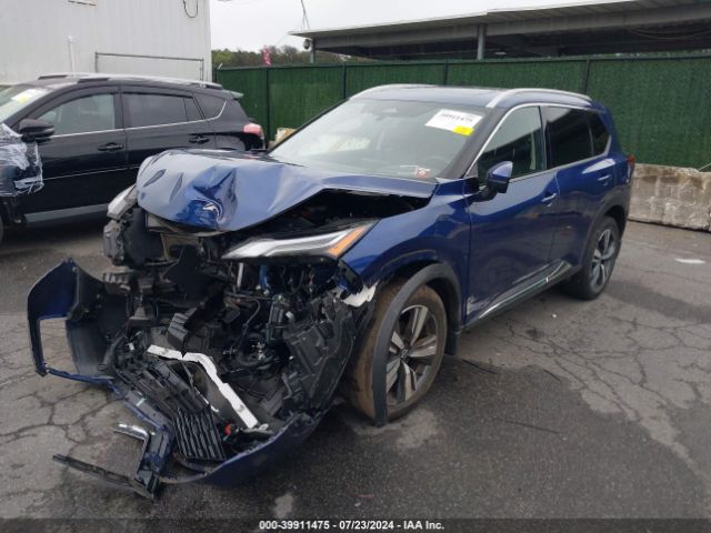JN8BT3DD0NW270207 Nissan Rogue Platinum Intelligent Awd