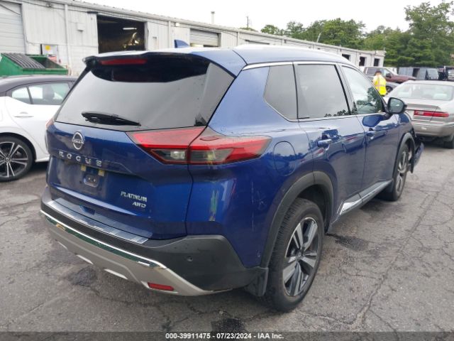 JN8BT3DD0NW270207 Nissan Rogue Platinum Intelligent Awd