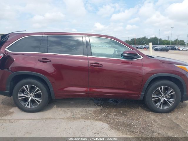 5TDKKRFH5GS121277 Toyota Highlander Xle V6