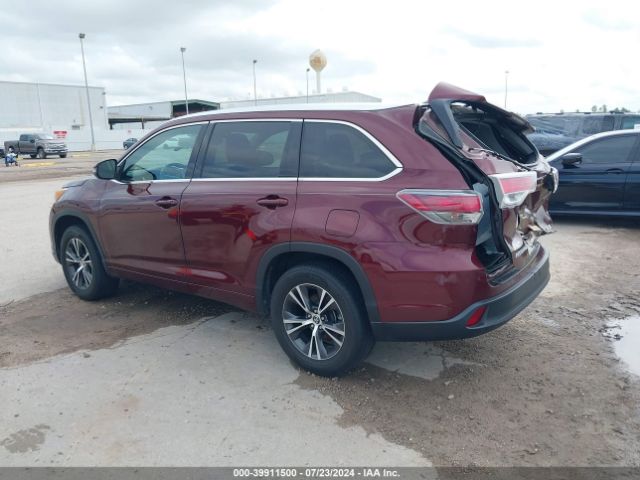 5TDKKRFH5GS121277 Toyota Highlander Xle V6