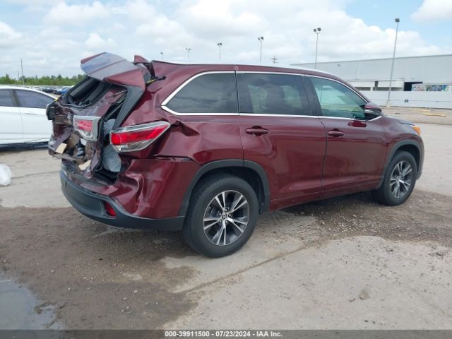 5TDKKRFH5GS121277 Toyota Highlander Xle V6
