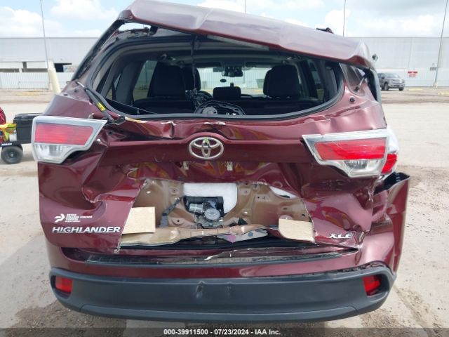 5TDKKRFH5GS121277 Toyota Highlander Xle V6