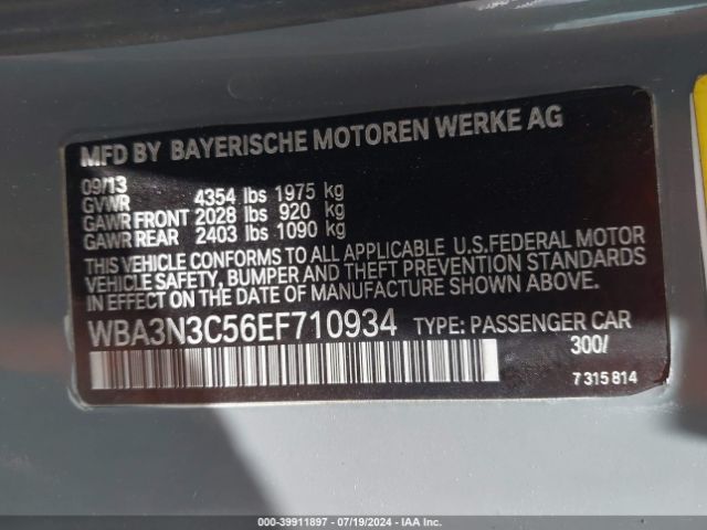 WBA3N3C56EF710934 BMW 428i
