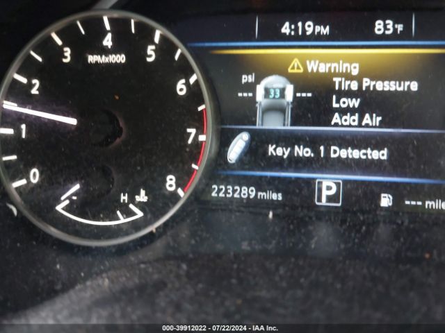 1N4AA6AP2HC372763 Nissan Maxima 3.5 Platinum/3.5 S/3.5 Sl/3.5 Sr/3.5 Sv