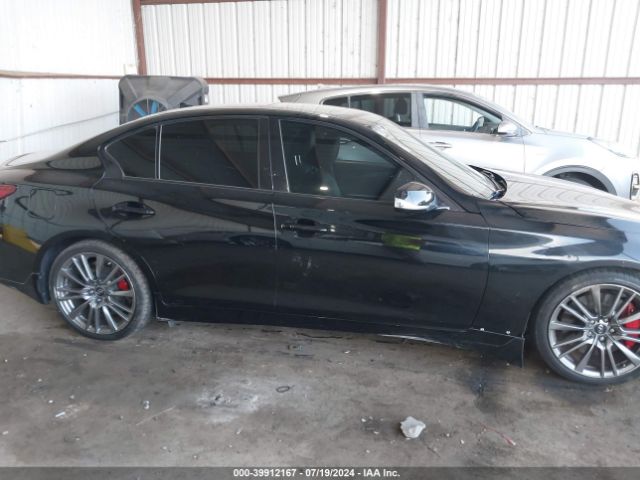 JN1FV7AP2JM460578 Infiniti Q50 3.0t Red Sport 400