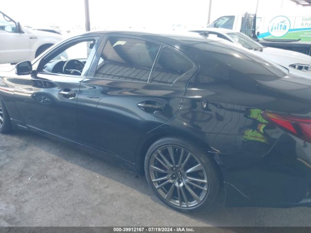 JN1FV7AP2JM460578 Infiniti Q50 3.0t Red Sport 400