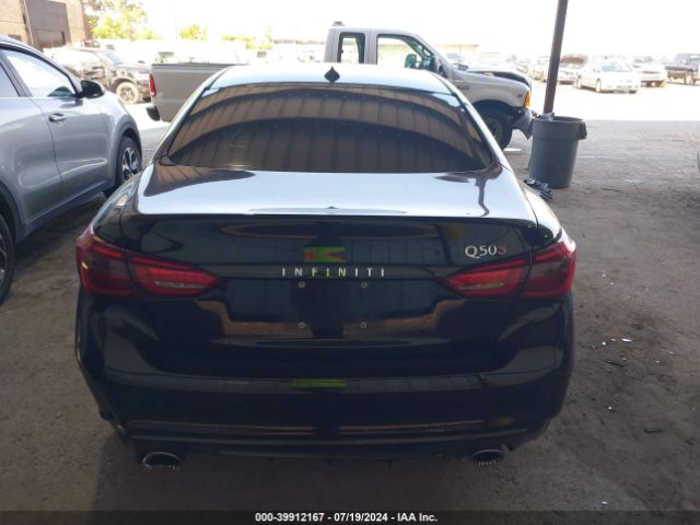 JN1FV7AP2JM460578 Infiniti Q50 3.0t Red Sport 400