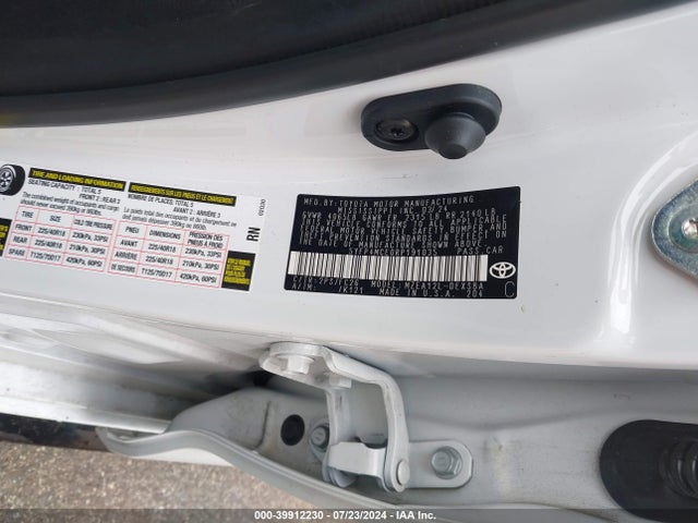 Toyota COROLLA SE 2024 5YFP4MCE0RP191035 Image 9