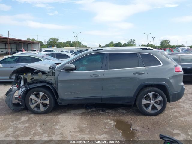 1C4PJLDX8KD353845 Jeep Cherokee Limited Fwd