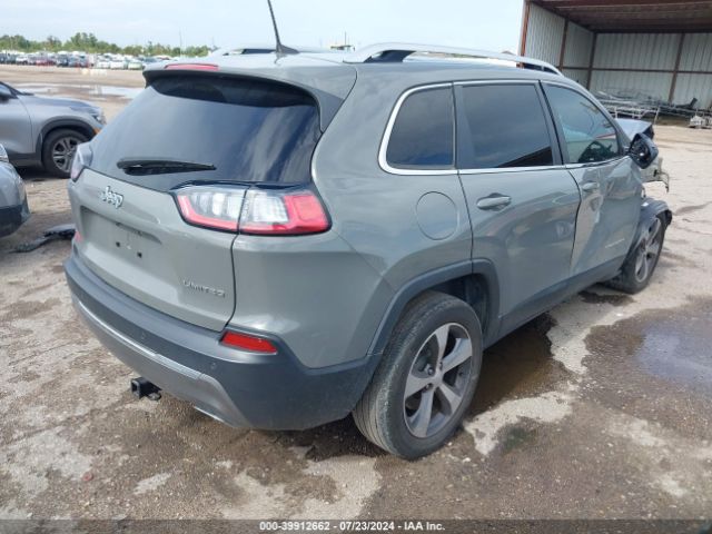1C4PJLDX8KD353845 Jeep Cherokee Limited Fwd