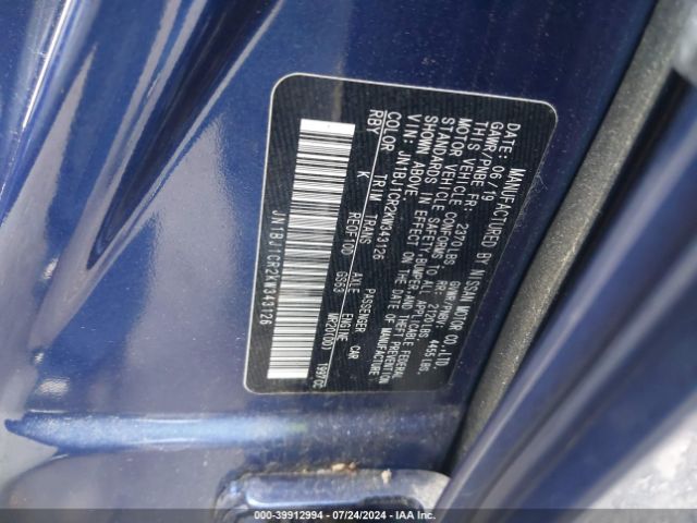 JN1BJ1CR2KW343126 Nissan Rogue Sport Sv