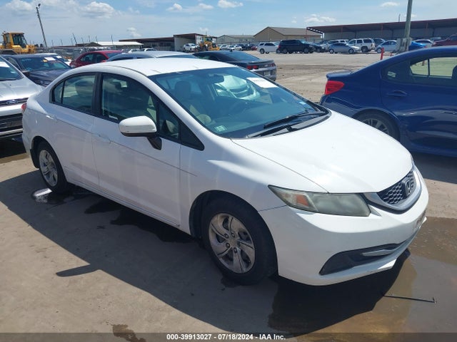 Honda Civic Lx 2014 19XFB2F56EE063525 Image 1