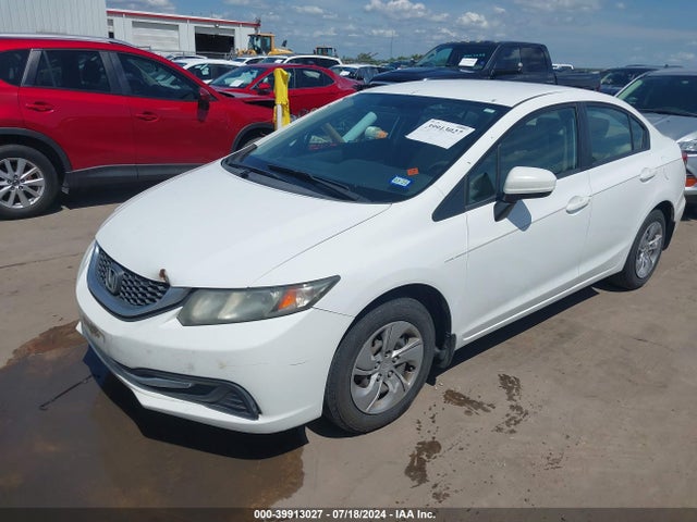 Honda Civic Lx 2014 19XFB2F56EE063525 Image 2