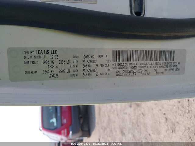 Jeep Compass Sport 2016 1C4NJDBB2GD572960 Image 9