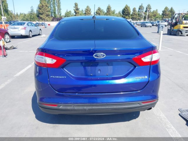 3FA6P0UU8ER275888 Ford Fusion Hybrid S
