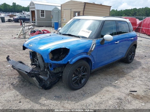 2012 MINI COOPER S COUNTRYMAN WMWZC3C58CWL84437 Photo 1
