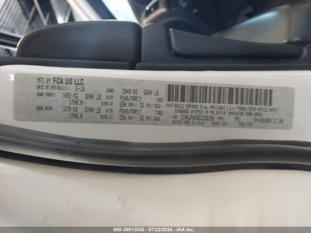 1C4RJFAG5GC339154 Jeep Grand Cherokee Laredo