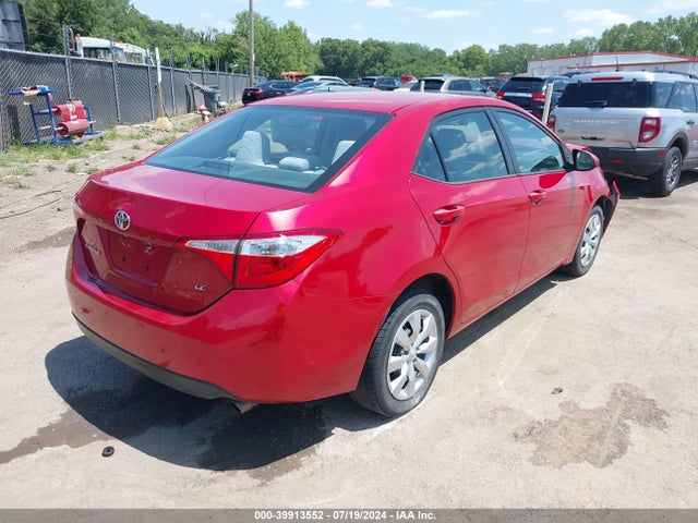 Toyota COROLLA LE 2014 2T1BURHE4EC028687 Image 4