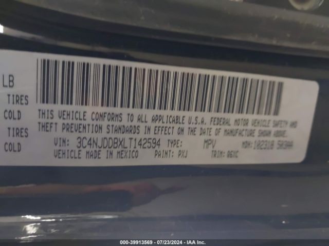 3C4NJDDBXLT142594 Jeep Compass Trailhawk 4x4