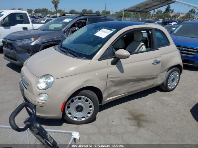 2012 FIAT 500 3C3CFFARXCT120718 Photo 1