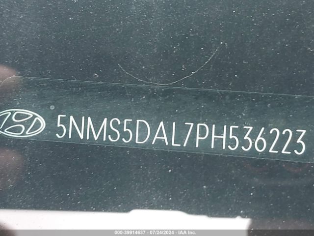 5NMS5DAL7PH536223 Hyundai Santa Fe Calligraphy