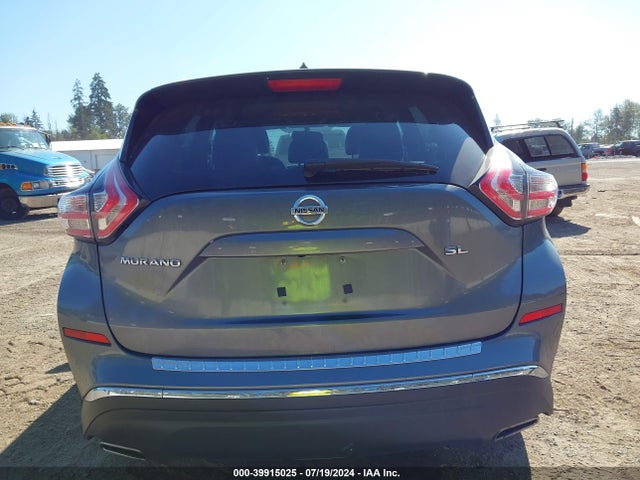 Nissan MURANO SL 2015 5N1AZ2MG6FN226760 Image 16