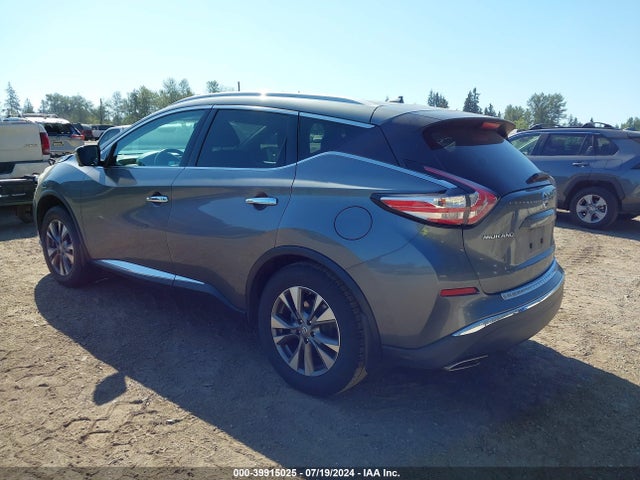 Nissan MURANO SL 2015 5N1AZ2MG6FN226760 Image 3
