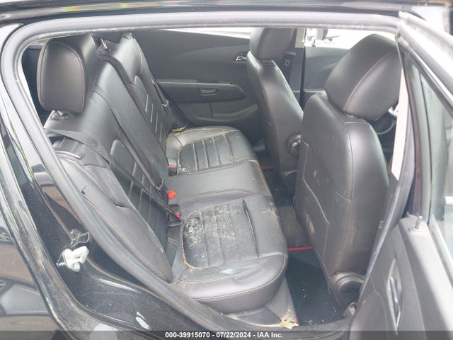 Chevrolet Sonic Rs Auto 2014 1G1JG6SB6E4223394 Image 8