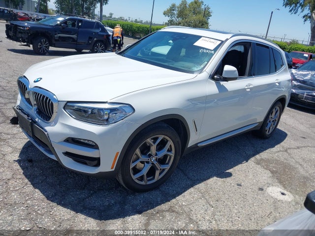 BMW X3 Sdrive30i 2021 5UXTY3C05M9E69137 Image 2