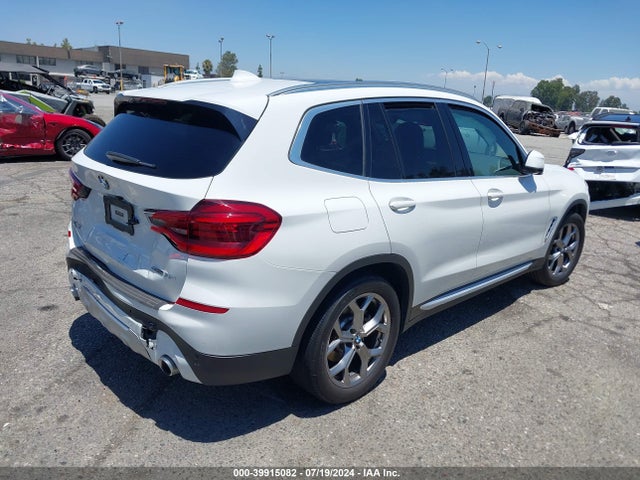 BMW X3 Sdrive30i 2021 5UXTY3C05M9E69137 Image 4