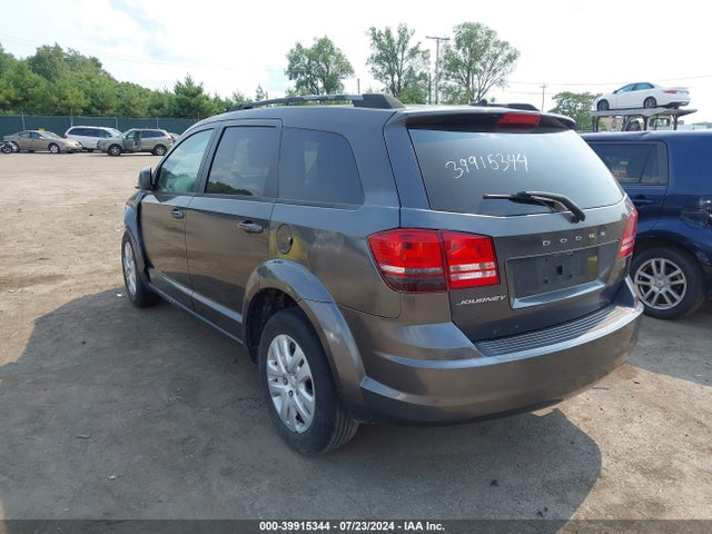 Dodge JOURNEY SE 2017 3C4PDCAB0HT587013 Image 3