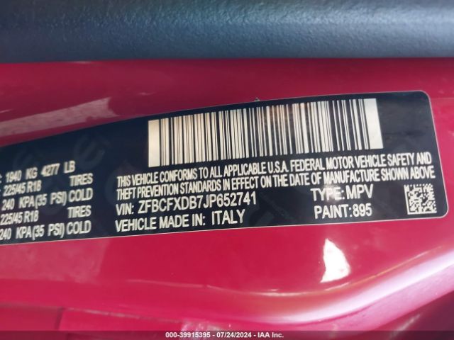 2018 FIAT 500X ZFBCFXDB7JP652741 Photo 8