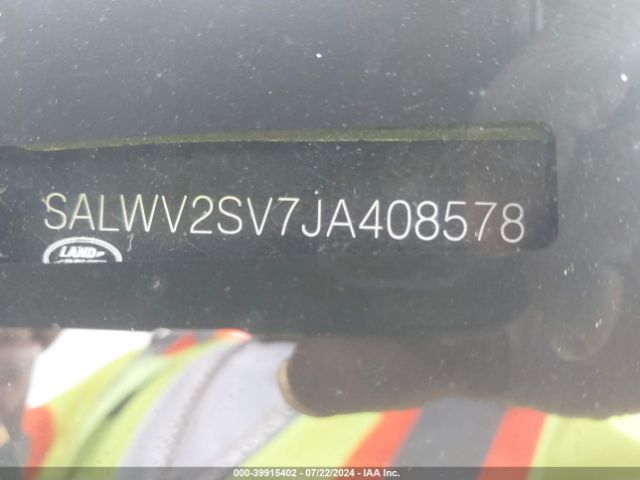 SALWV2SV7JA408578 Land Rover Range Rover Sport Hse Dynamic
