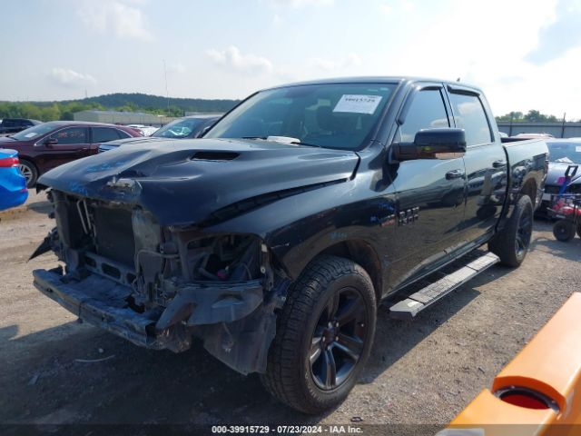 1C6RR7MT1HS632345 RAM 1500 Night  4x4 5'7 Box