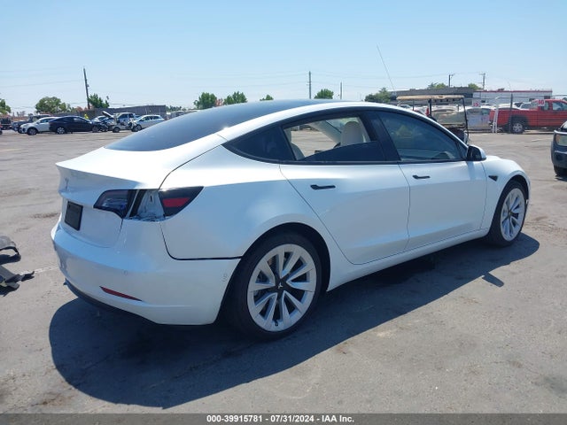 2022 TESLA MODEL 3 5YJ3E1EA5NF362291 Photo 3