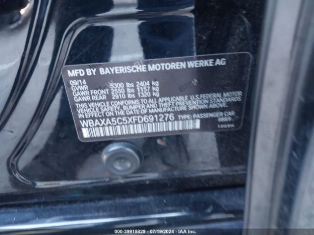 WBAXA5C5XFD691276 BMW 535d