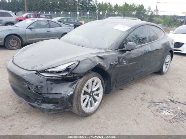 5YJ3E1EB2NF164633 Tesla Model 3 Long Range Dual Motor All-wheel Drive