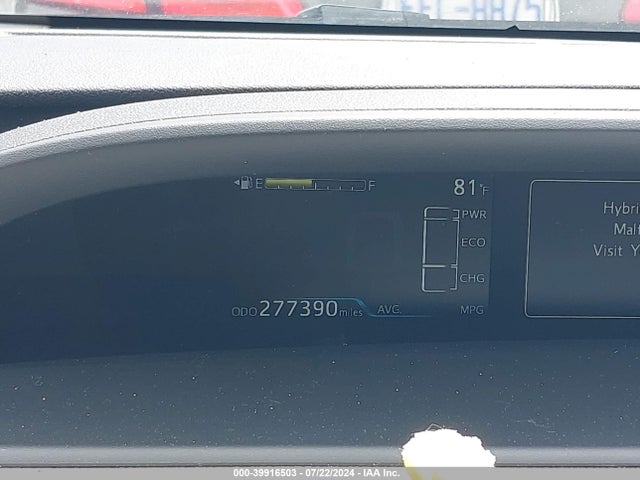 Toyota Prius Two 2016 JTDKBRFU3G3023279 Image 15