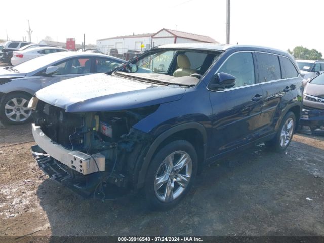 5TDDKRFHXES058277 Toyota Highlander Limited Platinum V6