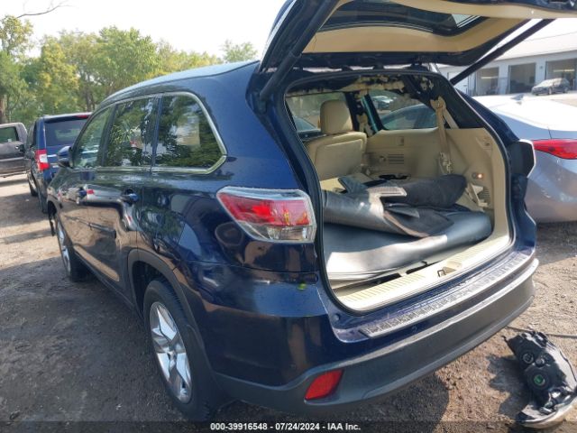 5TDDKRFHXES058277 Toyota Highlander Limited Platinum V6