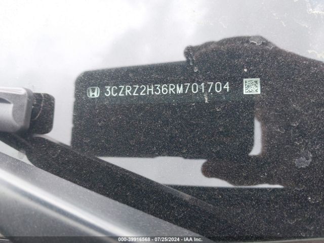 3CZRZ2H36RM701704 Honda Hr-v Awd Lx