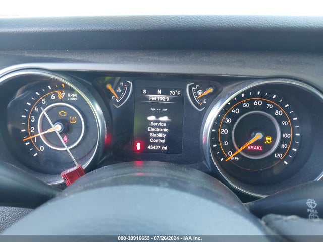 1C4GJXAG7KW644305 Jeep Wrangler Sport S 4x4