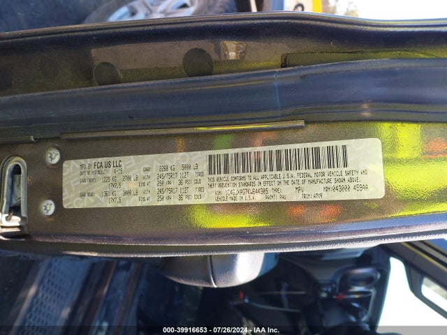1C4GJXAG7KW644305 Jeep Wrangler Sport S 4x4